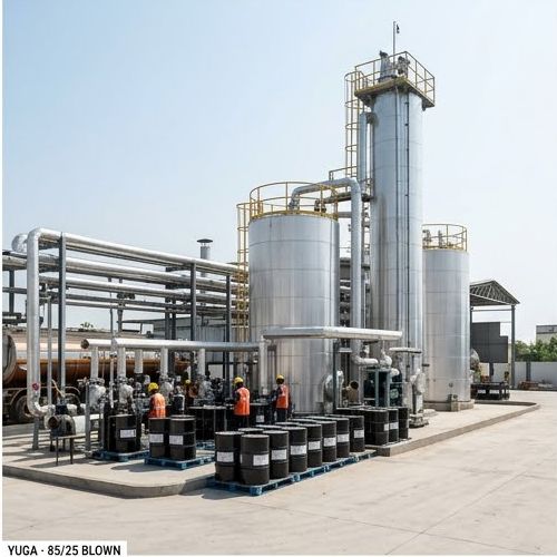Blown bitumen plant - right-side view