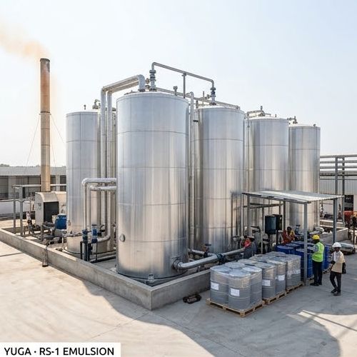 Bitumen emulsion plant - left-side view