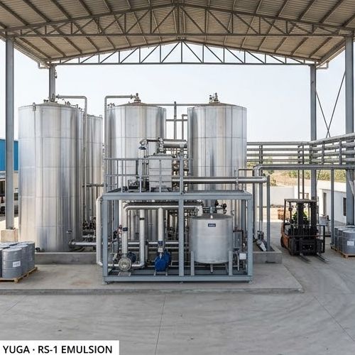 Bitumen emulsion plant - right-side view
