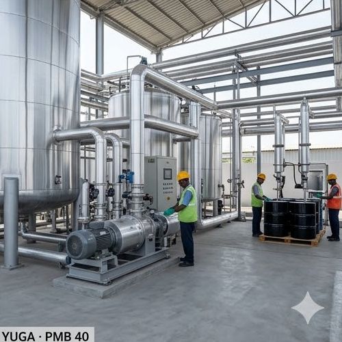 PMB plant - interior view