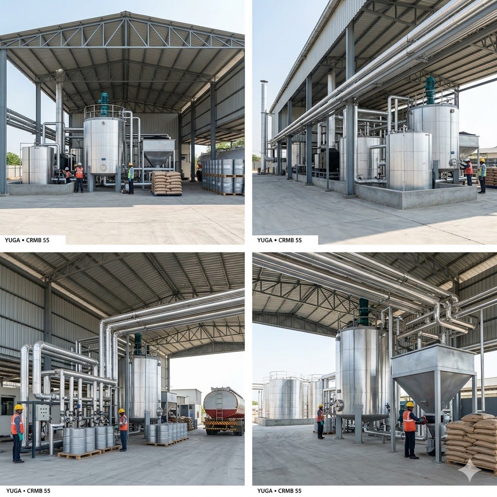 CRMB plant - one plant from four angles