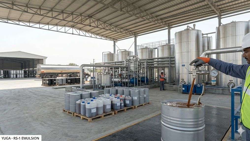 Bitumen emulsion plant - hero product moment
