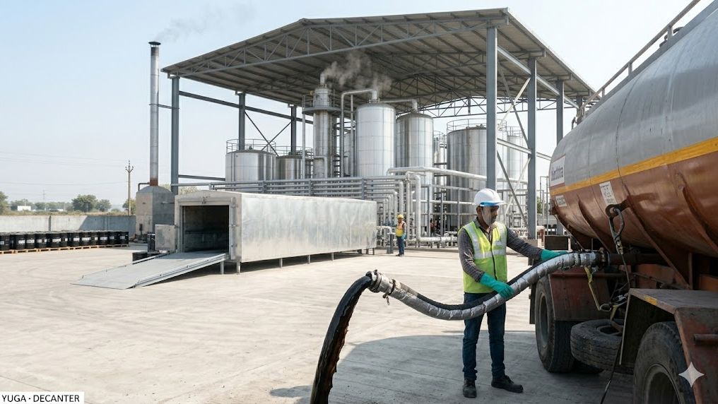 Bitumen decanter plant - hero product moment