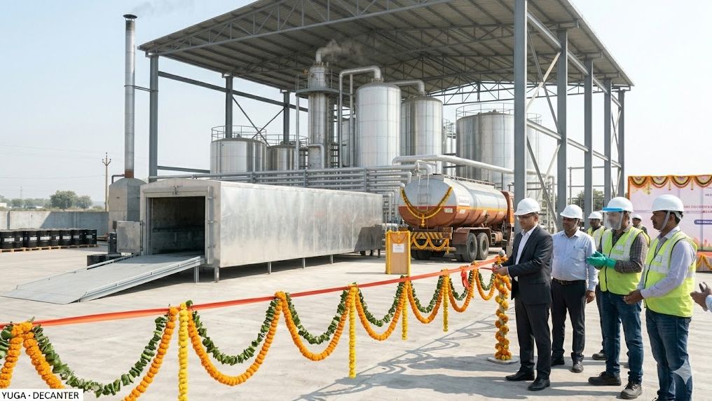 Bitumen decanter plant - plant inauguration ceremony