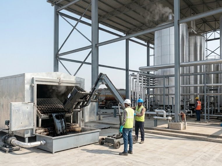 Process piping and decanter systems